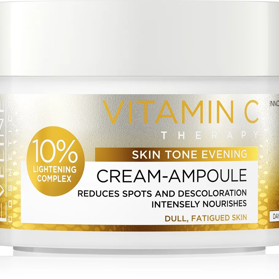 Eveline Cosmetics Cream-Ampoule Vitamin C Intens creme mod rødme i huden 50 ml