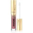 Eveline Cosmetics Diamond Glow Skimrande läppglans med hyaluronsyra Skugga 11 Rose Nude 4,5 ml