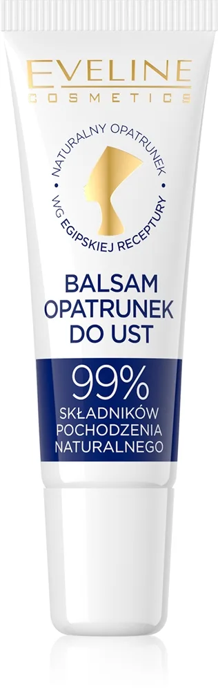 Eveline Cosmetics Egyptian Miracle Nærende og fugtgivende læbepomade Med antibakterielle ingredienser 12 ml
