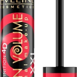 Eveline Cosmetics Extension Volume Maskara för extra volym Med effekten av falska fransar Skugga Black 10 ml
