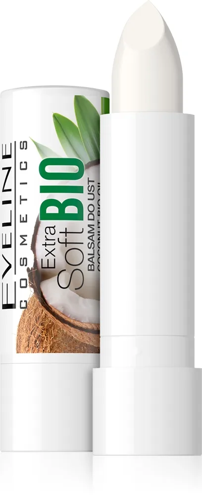Eveline Cosmetics Extra Soft Bio Coconut ravitseva huulibalsami 4 g