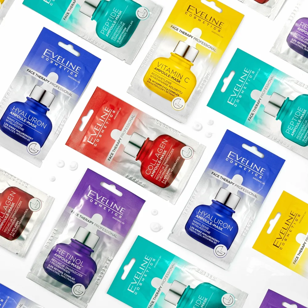 Eveline Cosmetics Face Therapy Peptide Krämmask För regenerering och hudförnyelse 8 ml