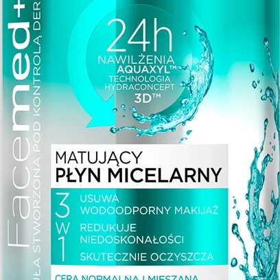 Eveline Cosmetics FaceMed+ Mattifierande vatten 650 ml