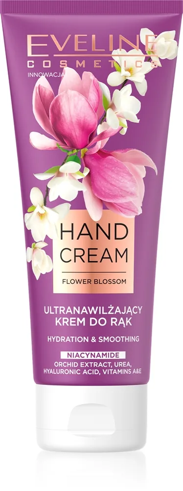 Eveline Cosmetics Flower Blossom Djupt fuktgivande kräm för händer 75 ml