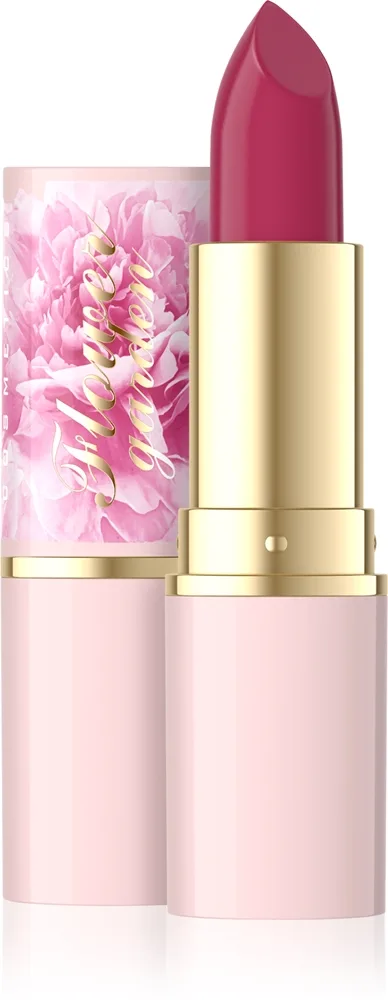 Eveline Cosmetics Flower Garden kosteuttava kiiltävä huulipuna sävy 03 4 g