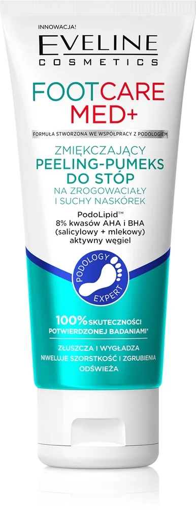 Eveline Cosmetics Foot Care Med Mild fuktgivande peeling för ben 100 ml