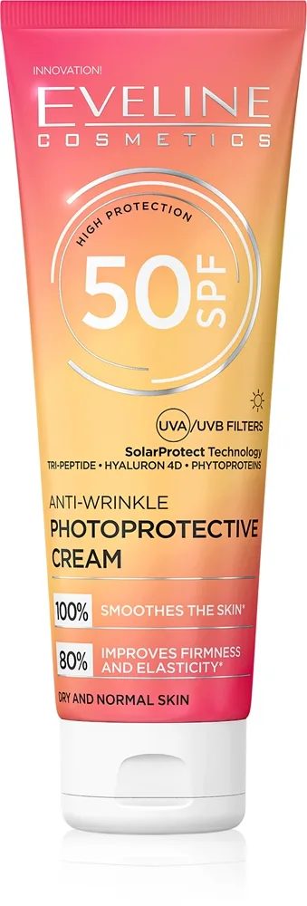 Eveline Cosmetics Fotoochronny Krem SPF 50 ryppyjä ehkäisevä voide 30 ml