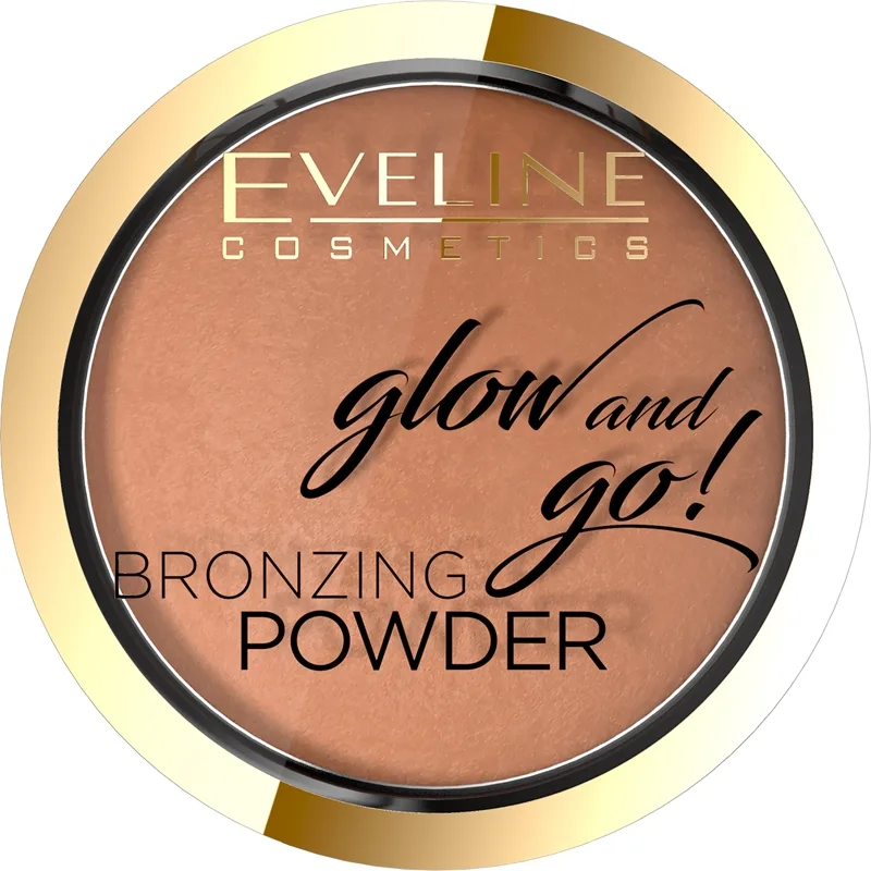 Eveline Cosmetics Glow & Go ruskettava puuteri sävy 02 8.5 g
