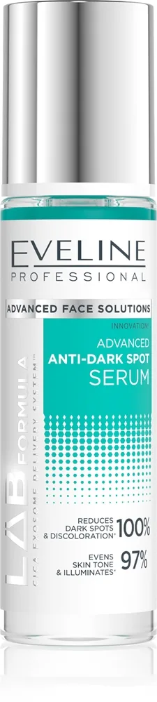 Eveline Cosmetics LAB Formula 20% Solution yhtenäistävä hoito hyperpigmentoituneelle iholle 30 ml