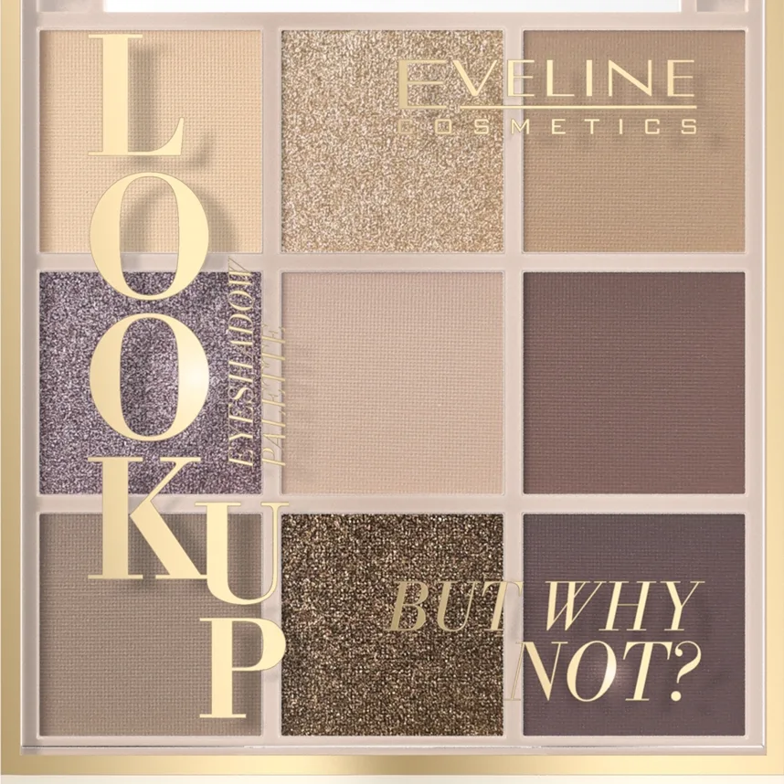 Eveline Cosmetics Look Up But Why Not? Palett för ögonskugga 10,8 g