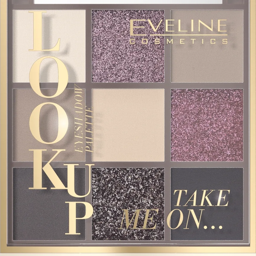 Eveline Cosmetics Look Up Take Me On... Palett för ögonskugga 10,8 g