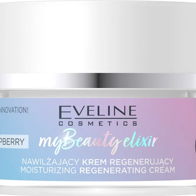Eveline Cosmetics My Beauty Elixir Hydra Raspberry elvyttävä ja kosteuttava voide 50 ml