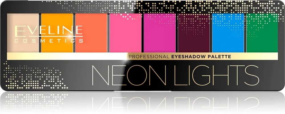 Eveline Cosmetics Neon Lights Øjenskygge palette 9,6 g