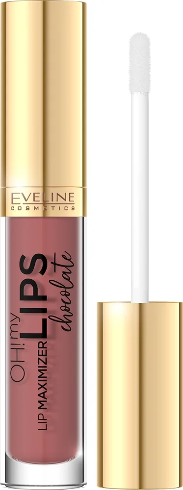 Eveline Cosmetics OH! my LIPS Lip Maximizer Læbeglans Med bigift Skygge Chocolate 4.5 ml