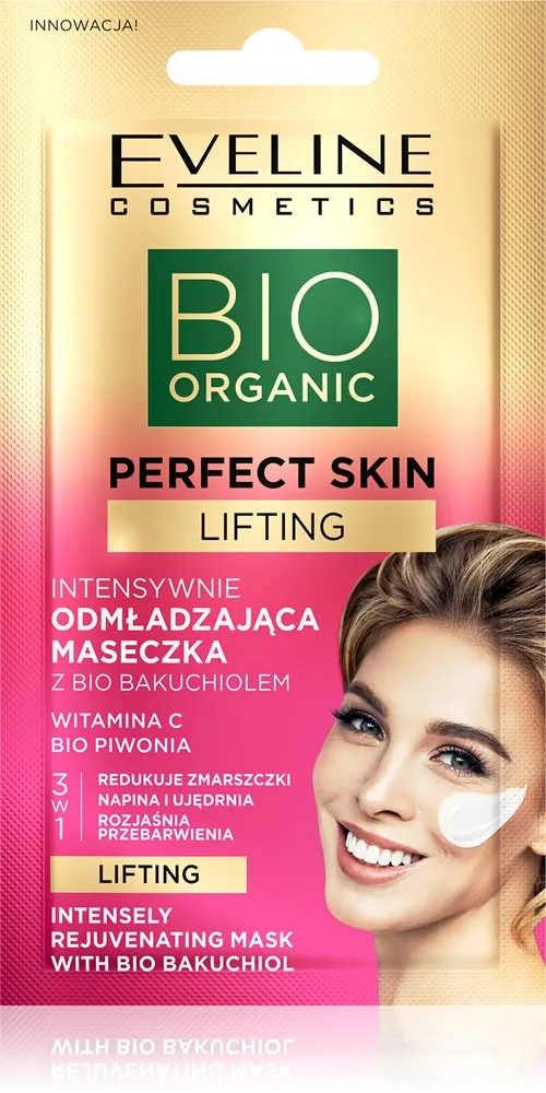 Eveline Cosmetics Perfect Skin Bio Bakuchiol tehokkaasti nuorentava naamio 8 ml