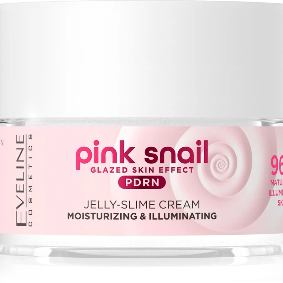 Eveline Cosmetics Pink Snail Glazed Skin Effect kirkastava voide 50 ml