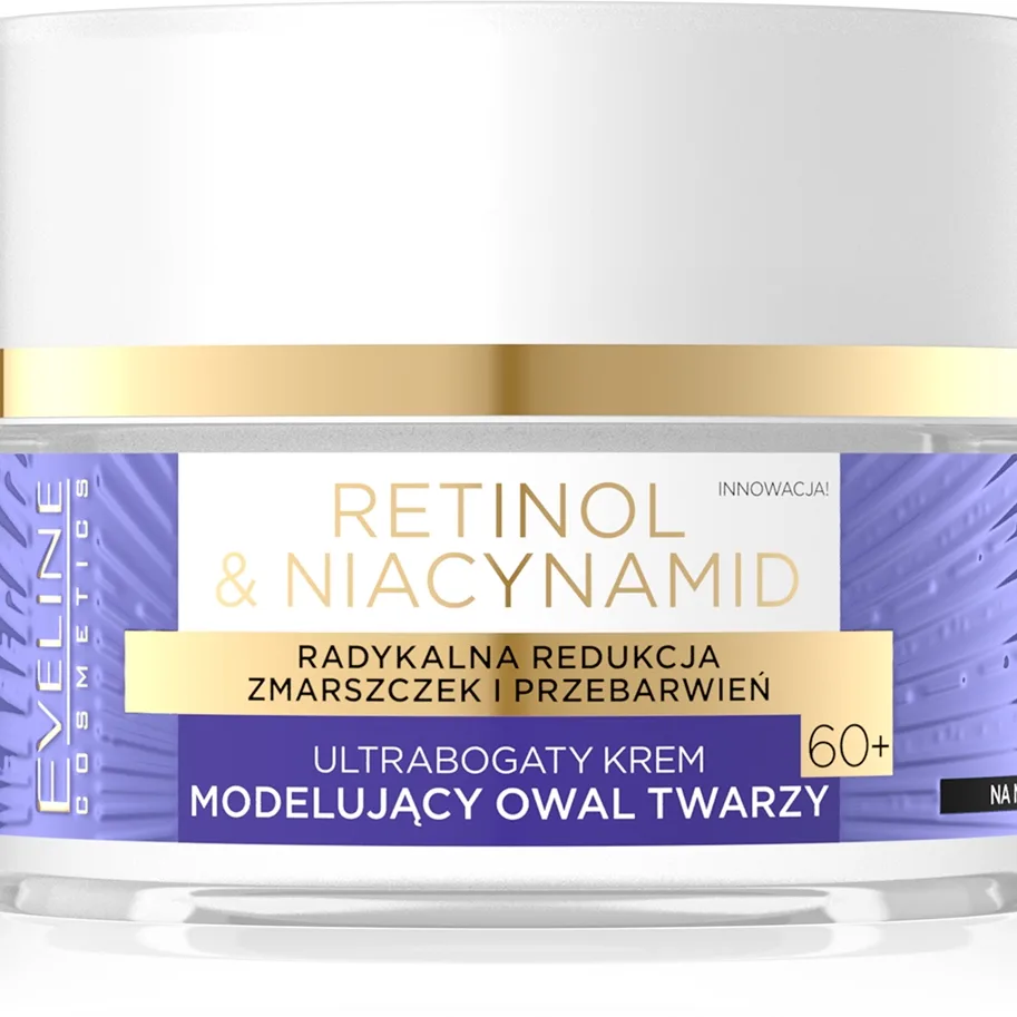 Eveline Cosmetics Retinol & Niacynamid tehokas uudistava yövoide 60+ 50 ml