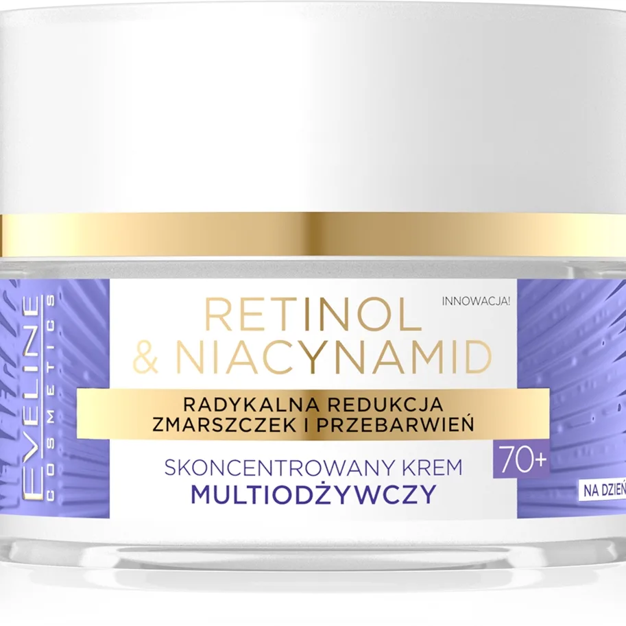 Eveline Cosmetics Retinol & Niacynamid ravitseva päivävoide 70+ SPF 20 50 ml