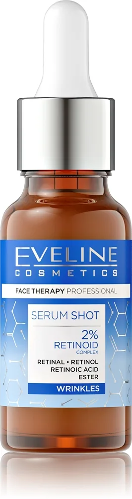 Eveline Cosmetics Serum Shot 2% Retinoid ryppyjä ehkäisevä seerumi 18 ml
