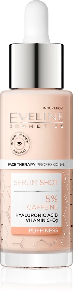 Eveline Cosmetics Serum Shot 5% Caffeine Opfriskende øjenserum 30 ml