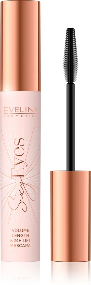 Eveline Cosmetics Sexy Eyes volyymia antava, taivuttava ja erotteleva ripsiväri Black