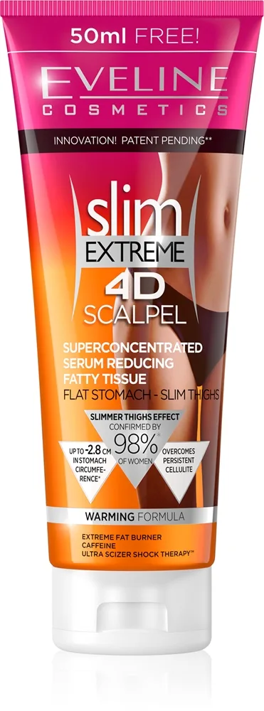 Eveline Cosmetics Slim Extreme 4D Scalpel Fettförbrännande kroppsserum 250 ml