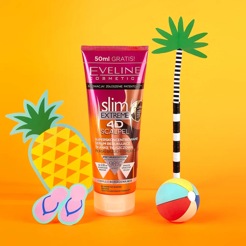 Eveline Cosmetics Slim Extreme 4D Scalpel Fettförbrännande kroppsserum 250 ml