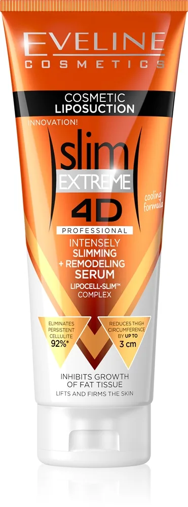 Eveline Cosmetics Slim Extreme Kroppsserum med avkylande effekt 250 ml