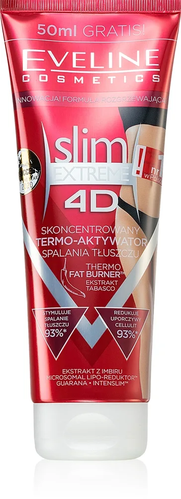 Eveline Cosmetics Slim Extreme Termoaktivt slankende serum 250 ml
