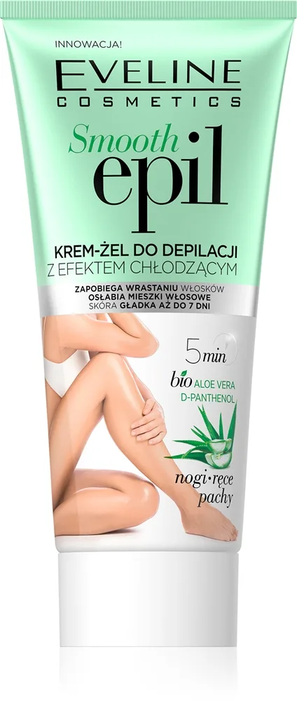 Eveline Cosmetics Smooth Epil karvanpoistovoide vartalolle Herkälle Iholle 175 ml