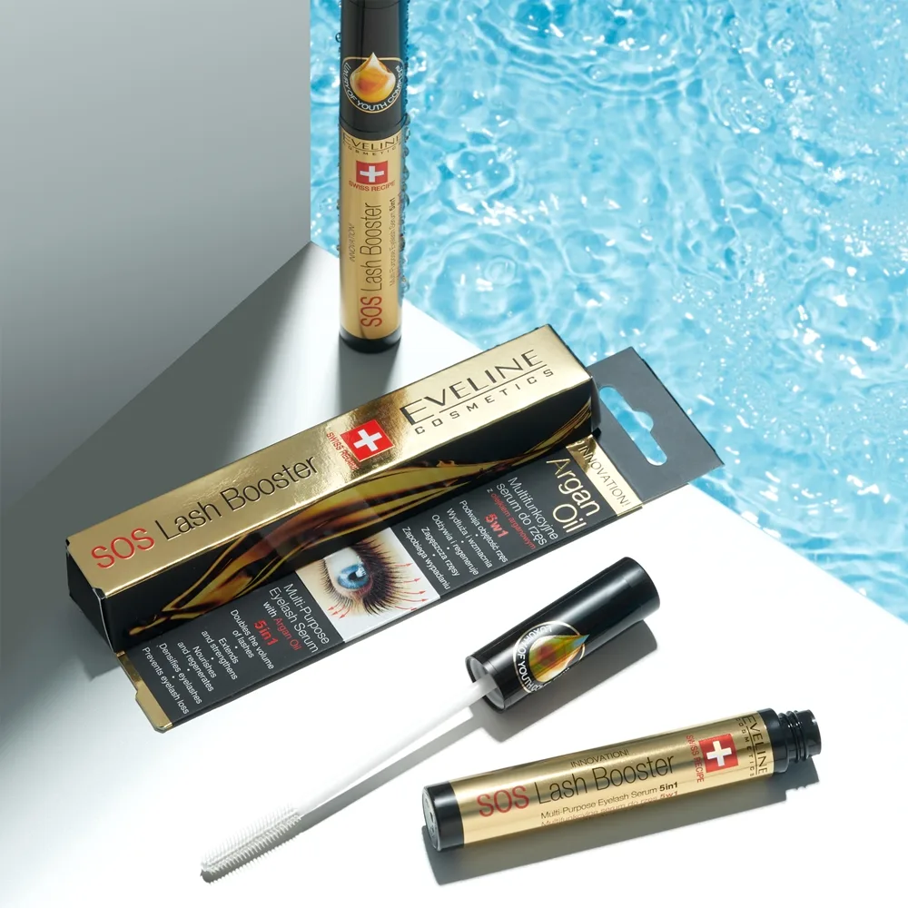 Eveline Cosmetics SOS Lash Booster Fornyende vippe- og vækstserum med regenerativ effekt 10 ml