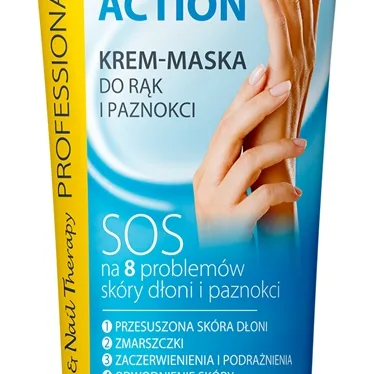 Eveline Cosmetics Total Action Hand- & nagelkräm 8-i-1 75 ml
