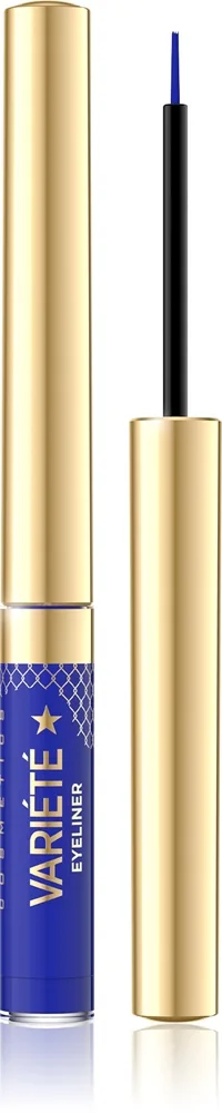 Eveline Cosmetics Variété Langtidsholdbar vandfast eyeliner Skygge 07 Electic Blue 2,8 ml