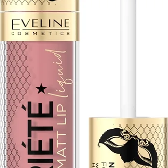 Eveline Cosmetics Variété nestemäinen mattapinnan antava huulipuna sävy 02 Raspberry Cream 4,5 ml