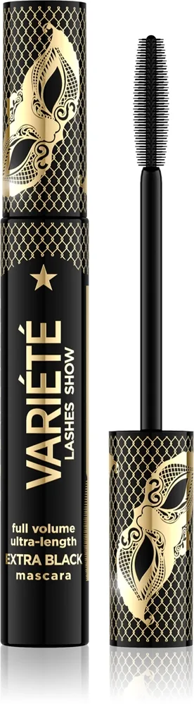 Eveline Cosmetics Veriété Lashes Show volyymia antava ripsiväri sävy Black 10 ml