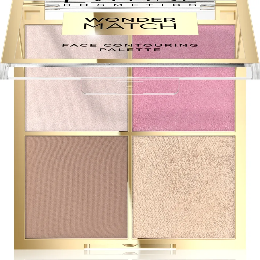 Eveline Cosmetics Wonder Match Flerfunktionell ansiktspalett 4-i-1 Skugga 01 10,8 g