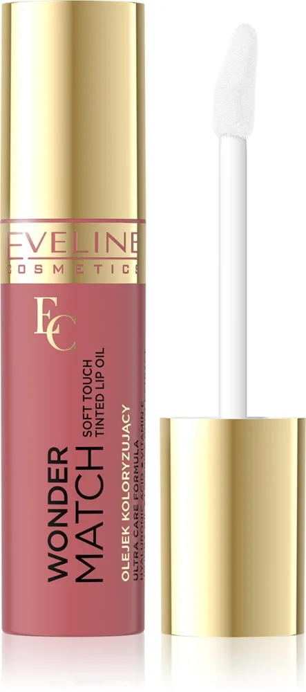 Eveline Cosmetics Wonder Match Fugtende olie til læber Skygge 04 Raspberry Sorbet 5 ml