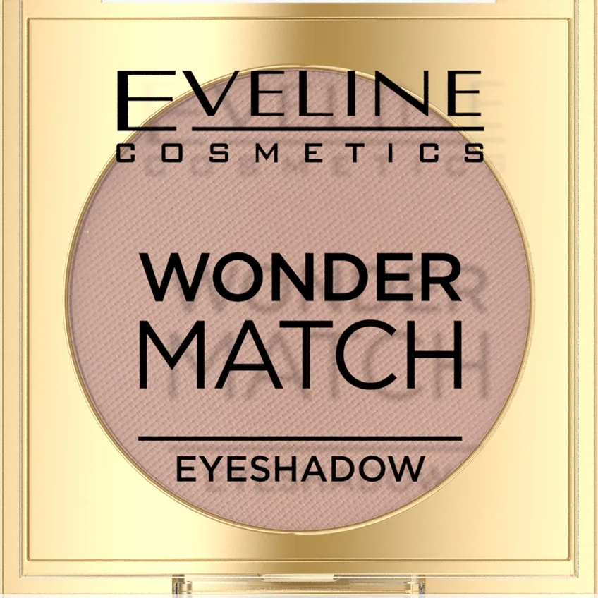 Eveline Cosmetics Wonder Match Øjenskygge Skygge 02 Neutral Nude 3 g