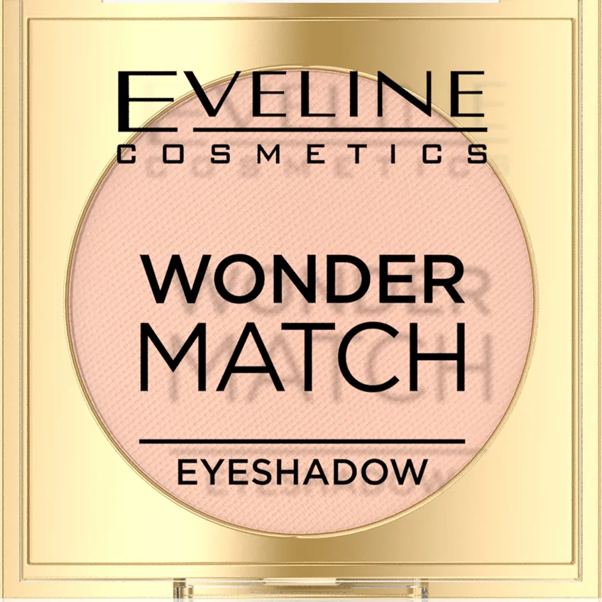 Eveline Cosmetics Wonder Match Ögonskugga Skugga 04 Brown 3 g