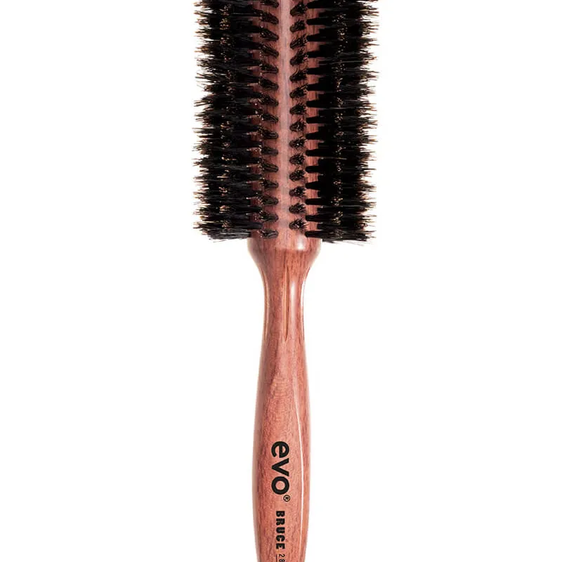 Evo Bruce 28 Bristle Radial Brush Hairy And Round