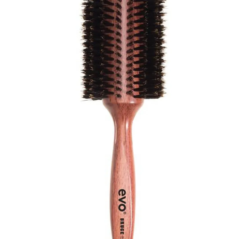 Evo Bruce 38 Bristle Radial Brush Hairy And Round
