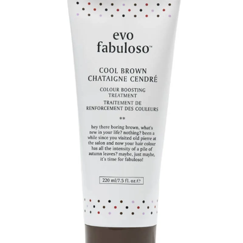Evo Fabuloso Cool Brown Chataigne Cendré Colour Boosting Treatment 220 ml