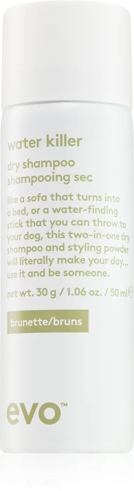Evo Water Killer Dry Shampoo Brunette 50 ml