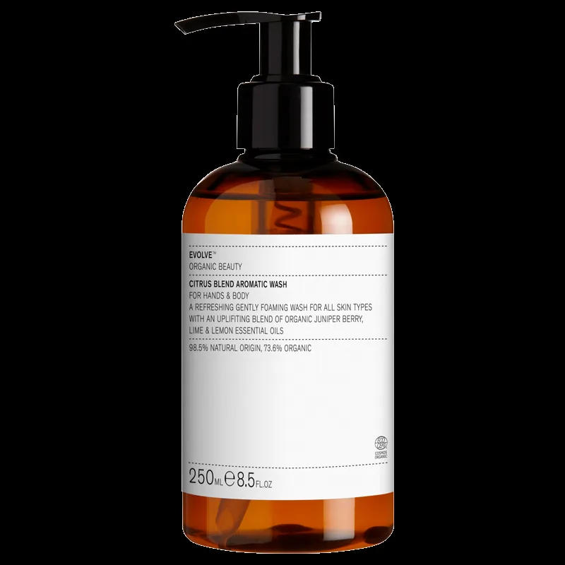 Evolve Organic Beauty Citrus Blend Aromatic Wash 250 ml.