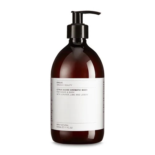 Evolve Organic Beauty Citrus Blend Aromatic Wash - Economy Size 500 ml.
