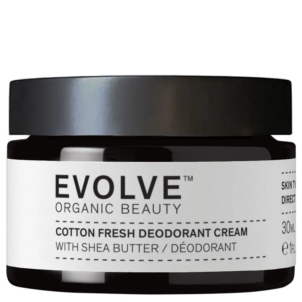 Evolve Organic Beauty Evolve Cotton Fresh Deodorant Cream 30 ml