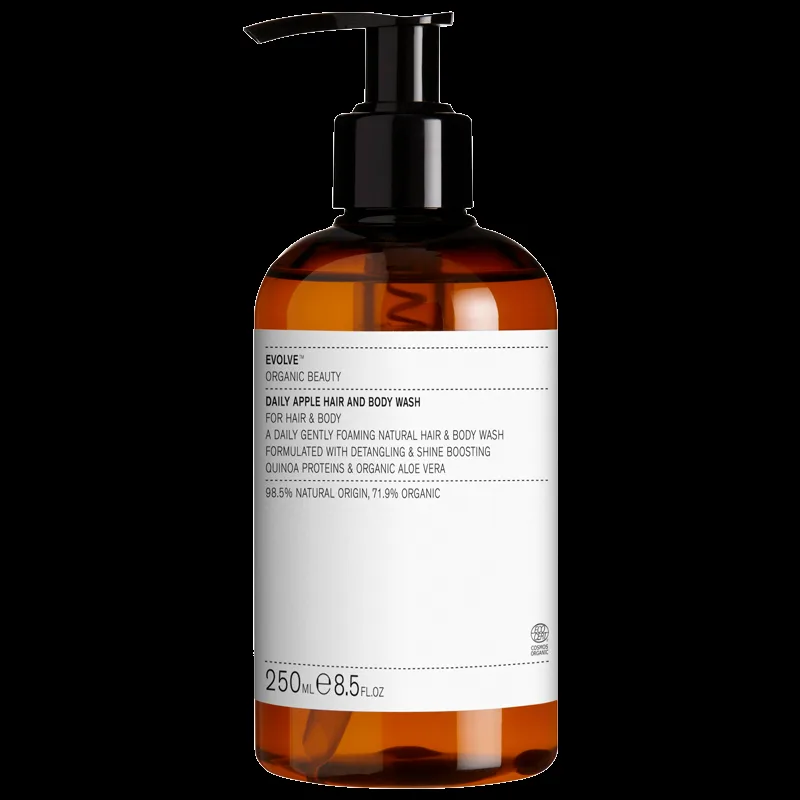 Evolve Organic Beauty Daily Apple Hair And Body Wash 250 ml.