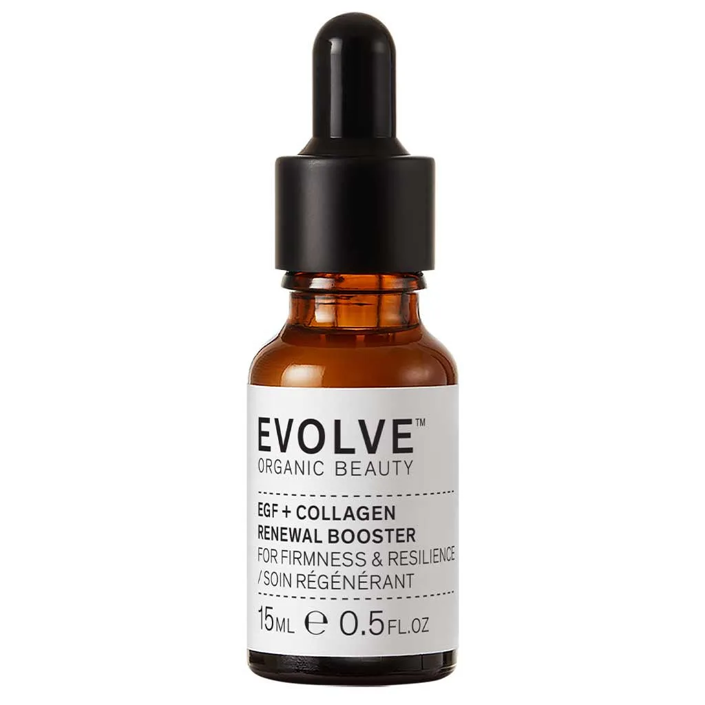 Evolve Organic Beauty EGF + Collagen Renewal Booster 15ml