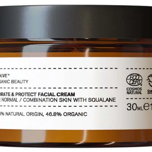 Evolve Organic Beauty Hydrate & Protect Facial Cream 30 ml