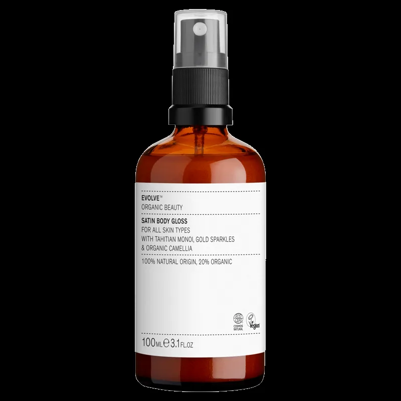 Evolve Organic Beauty Satin Body Gloss 100 ml.